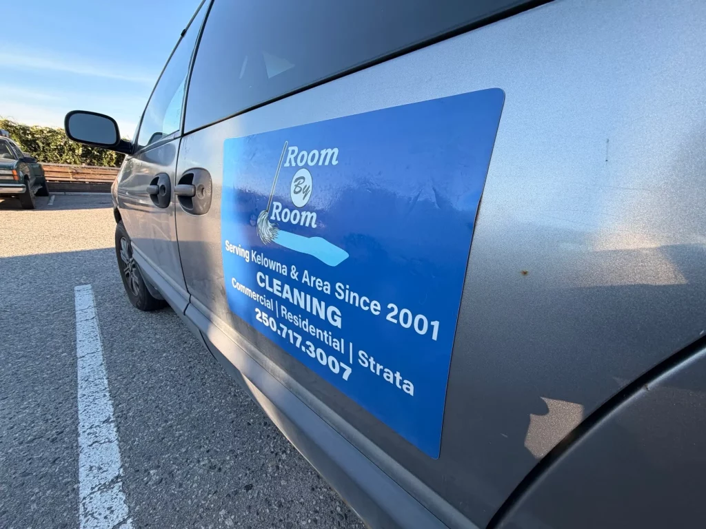 Room By Room Janitorial van